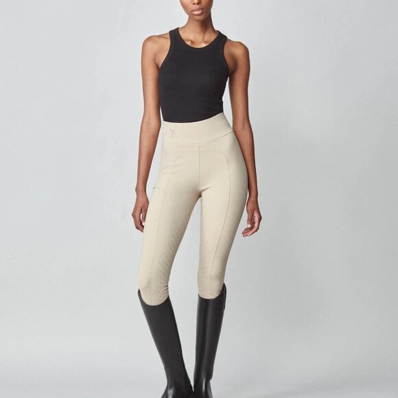 NWT YAGYA Compression Pull-On Riding Breeches Tan Size XXS - Picture 5 of 6